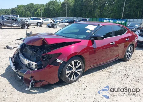 2017 Nissan Maxima 3.5 S from USA, damaged, VIN 1N4AA6APXHC420588
